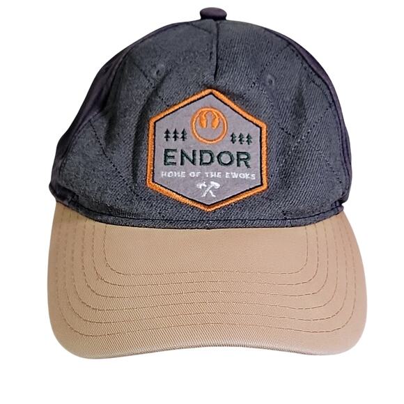 Star Wars Endor Cap - Gray and Tan Hat Snapback - Picture 1 of 9